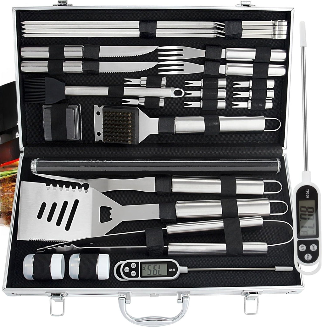 28-Piece BBQ Accessories Set