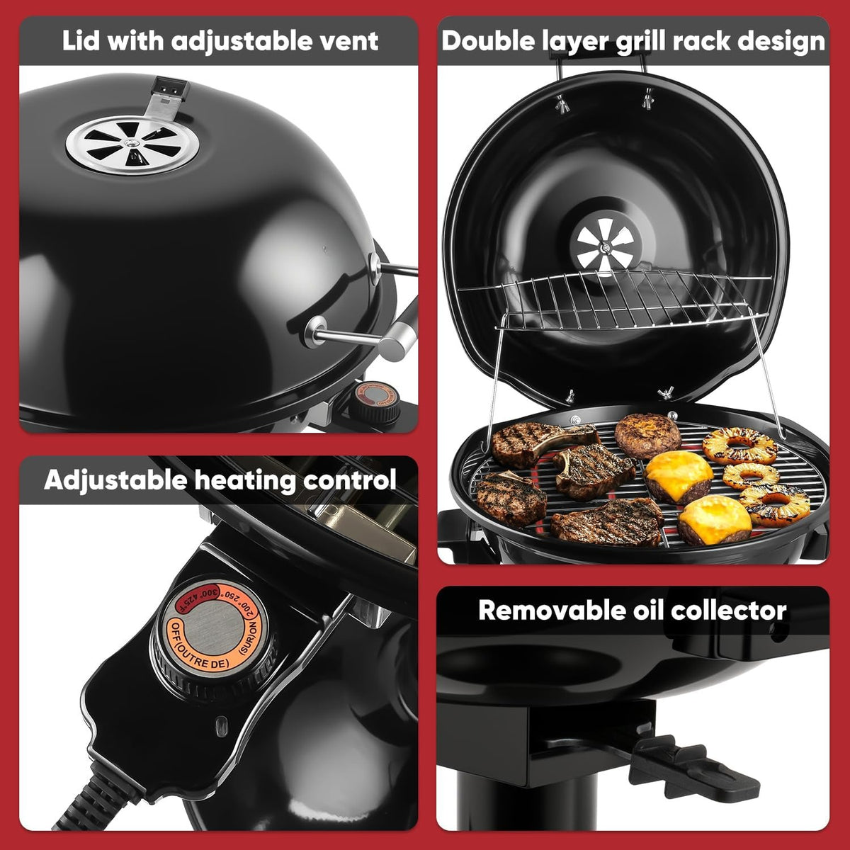 Portable Electric BBQ Grill