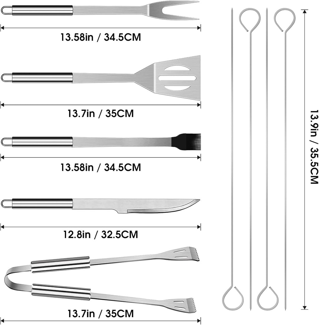 Stainless Steel BBQ Utensil Set