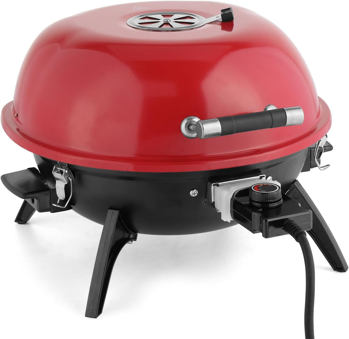 Red Portable Electric BBQ Grill