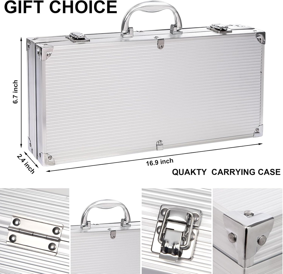 21-Piece Grill Tool Set