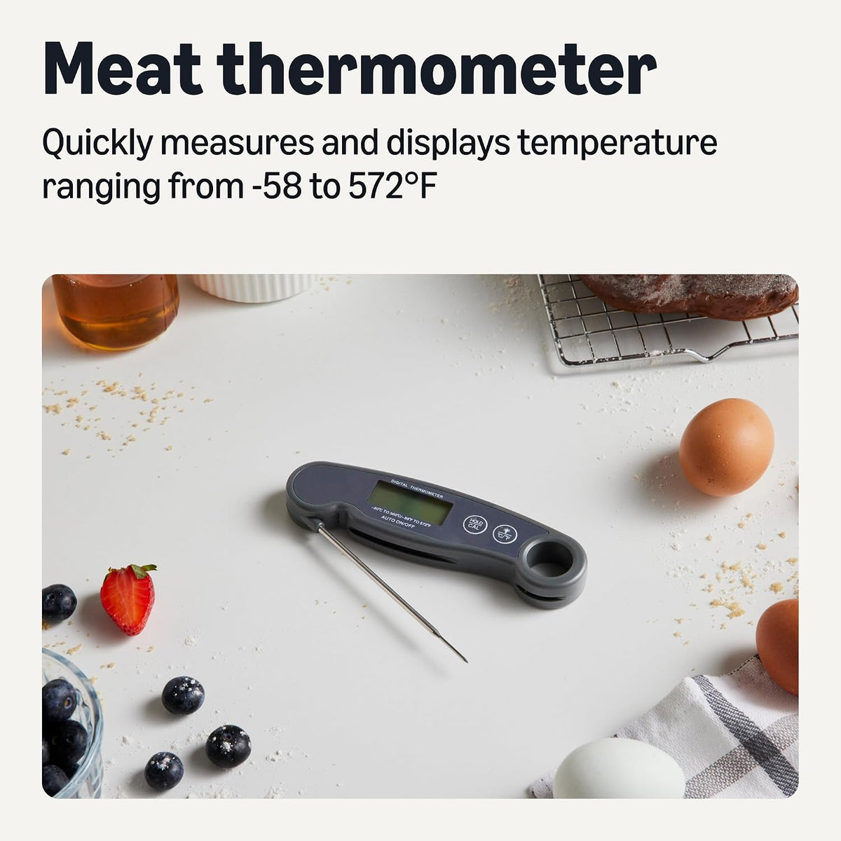 Instant Read Meat Thermometer