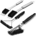 4Pcs 304 Stainless Steel BBQ Brush Set