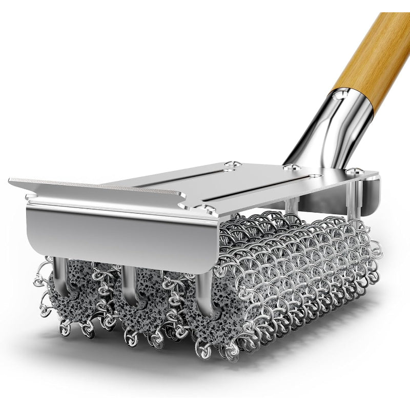 Bristle-Free BBQ Grill Brush