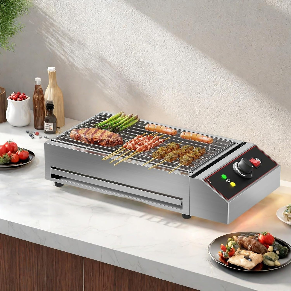 1800W Smokeless Electric Grill