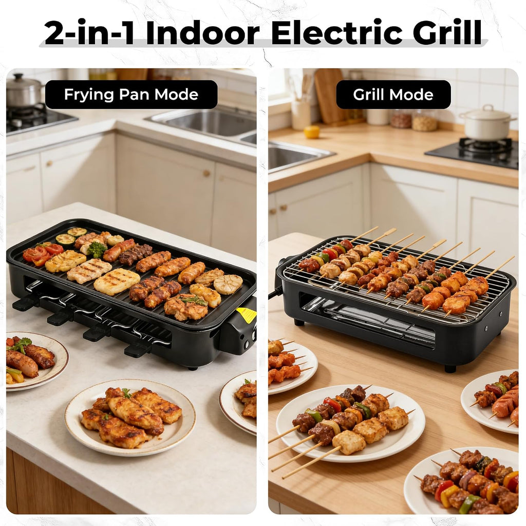 2 in 1 Indoor Electric Grill