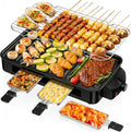 1700W 2-in-1 Smokeless Electric Indoor Grill