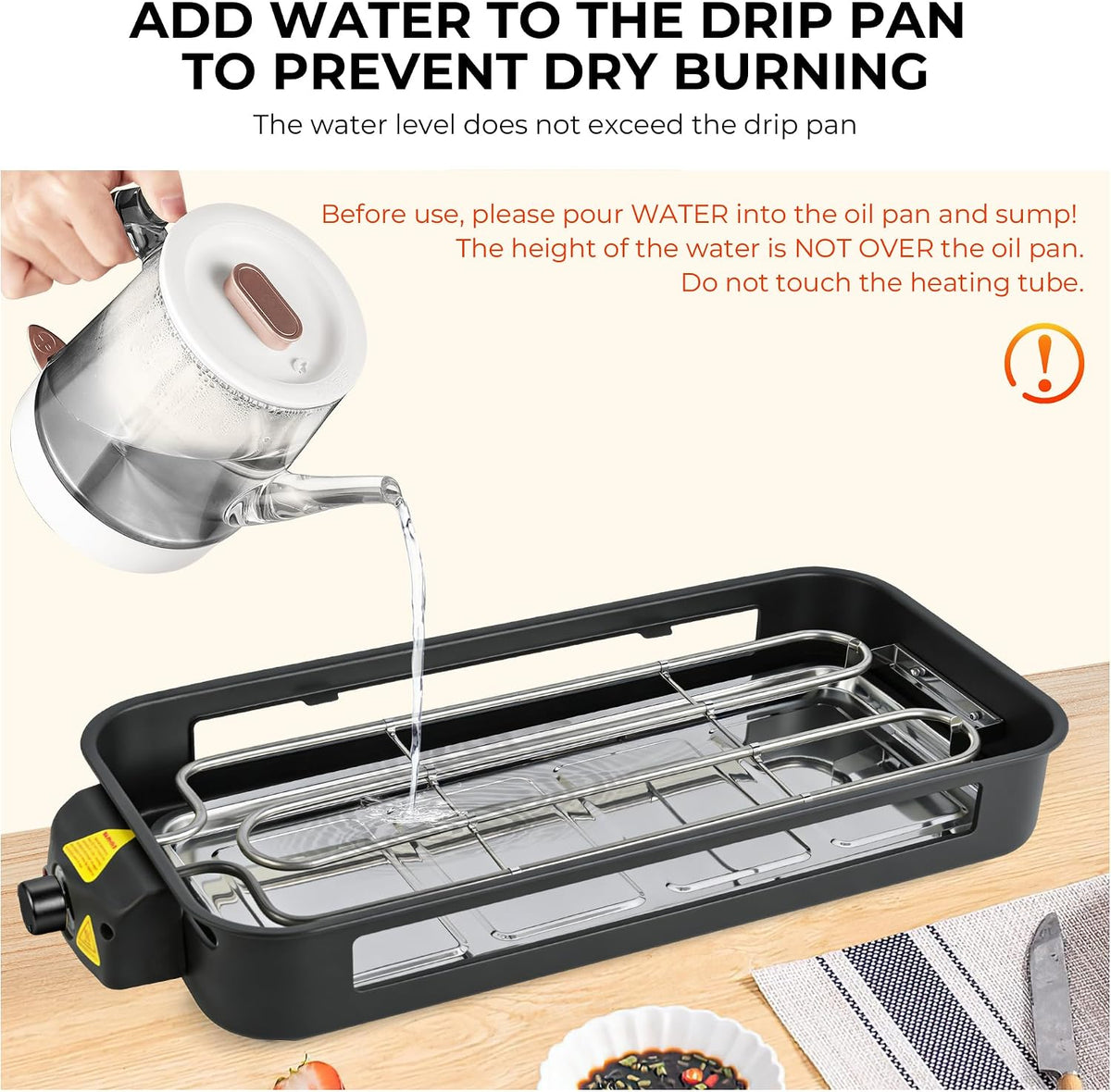 2 in 1 Indoor Electric Grill