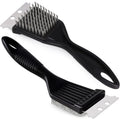 2Pcs Stainless Steel BBQ Brush & Scraper