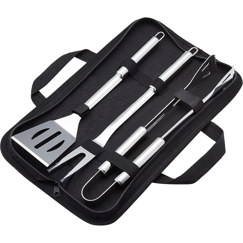 4-Piece BBQ Tool Set