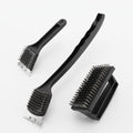 15.75" Long Handle Steel BBQ Brush & Scraper