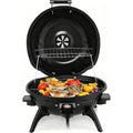 1600W Black Tabletop Electric Grill