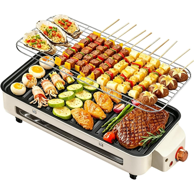 1500W Smokeless Indoor Raclette Grill