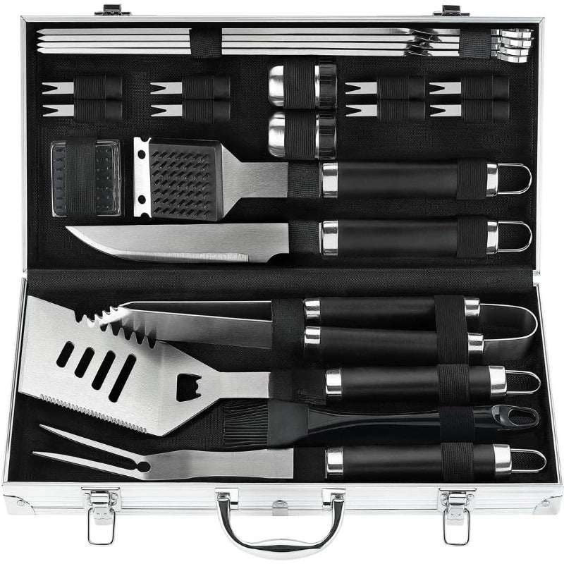 22-Piece BBQ Grill Tool Set
