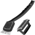 15.75" Steel Bristle BBQ Brush & Scraper